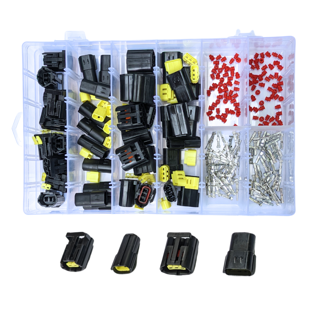40Pcs Connector Assortment Kit For Land Rover Defender Tail Lights RDX NAS WIPAC