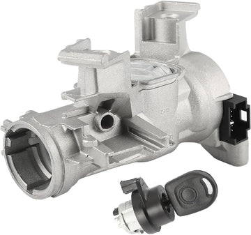 FOR VW GOLF MK5 MK6 2004-2013 IGNITION STARTER SWITCH STEERING LOCK BARREL & KEY