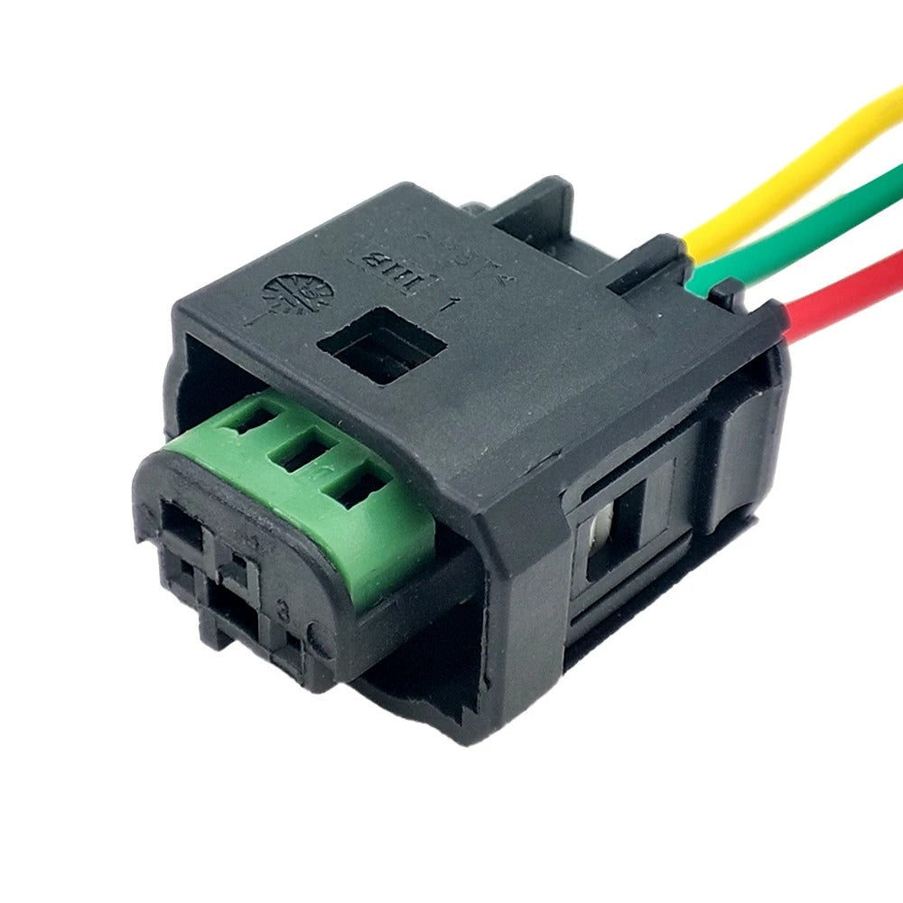 3 Pin Radar Sensor Socket Connector Fits BMW Benz 9-967081-1 968402-1 1-967642 Female Side