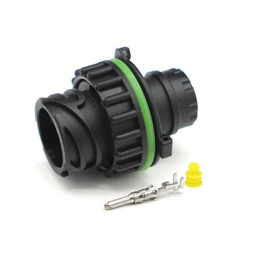 4 Pin Twist Lock Male Plug DIN Connector Kit 1-967402-1