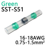 Green 16-18 AWG - 0.75-1.5mm - SST-S51