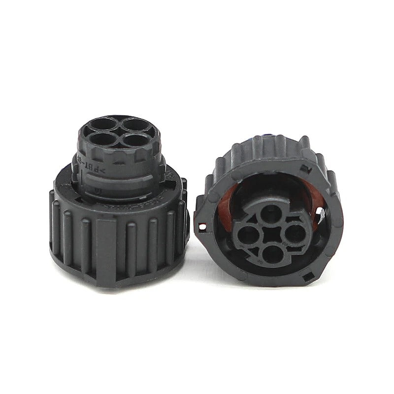 4 Pin Twist Lock Male Female Plug DIN Connector Kit 1-967402-1 1-96732