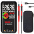 Rechargeable Digital Multimeter Voltmeter Smart Electrical Tester Color LCD 3 Results Display 9999 Counts with Smart auto Mode Capacitance Hz Diode Duty Cycle Voltage Tester