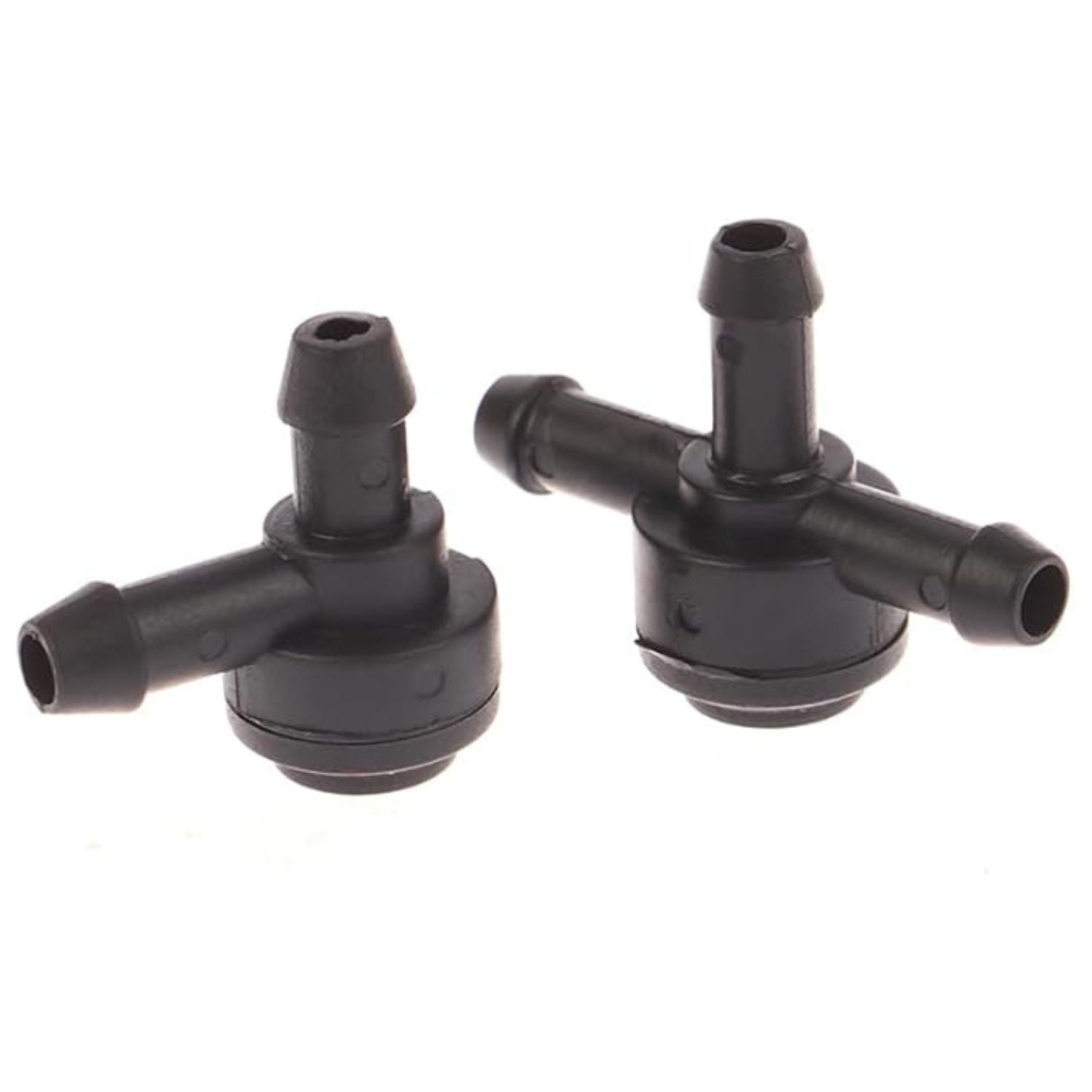 Pair of 2 Way (L) & 3 Way (T) Car Windshield Washer Check Valve Connectors - for Volvo C30, C70, S40, S60, S70, S80, V50, V70, XC60, XC70, and XC90-9178897 31391513