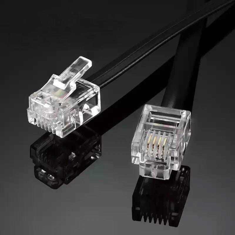 RJ12 6P6C Replacement Cable 2m for Fanatec ClubSport Shifter & Pedals
