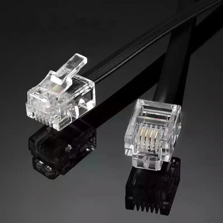 RJ12 6P6C Replacement Cable 2m for Fanatec ClubSport Shifter & Pedals