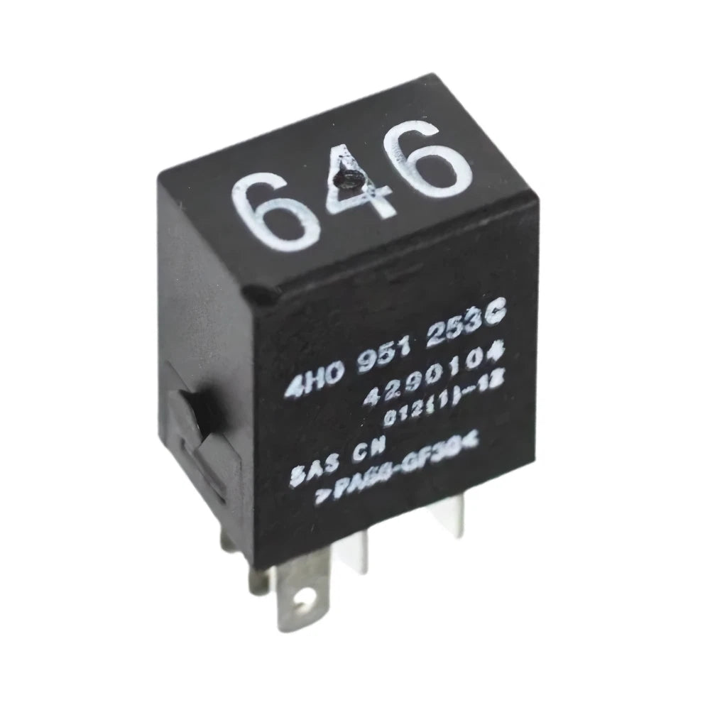 Multi Use Function Relay 5 Pin - 646 / 404 - VW Audi Seat Skoda 4H0951253C