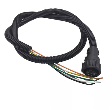 6 PIN TWIST LOCK REAR TAIL LIGHT LAMP DIN CONNECTOR PLUG WITH 1M CABLE LENGTH