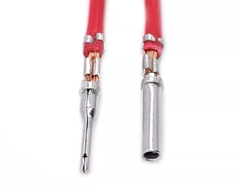 1 Meter Deutsch DT/DTM Prewired Wiring Cable Terminals Pins For DT DTM Connector