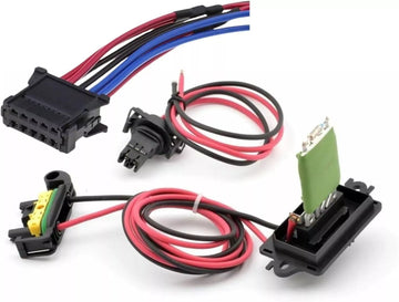 Heater Blower Fans Motor Resistor and Connectors for Renault Clio MK3 III Modus 7701209803