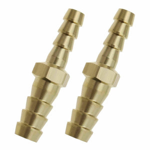 2pcs Brass Hose Reducer Barb Fitting Straight 4mm to 16mm ID