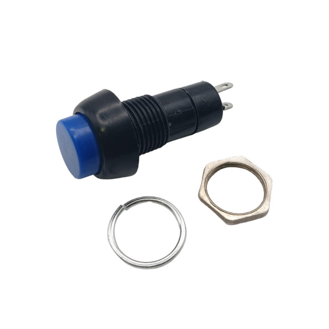 Mobility Scooter Horn Button Switch Blue - Universal Replacement