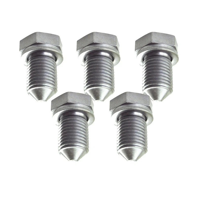5x Oil Sump Drain Plug N90813201 For Audi A1 A2 A3 A4 A5 A6 Q3 Q5 Q7 Seat skoda