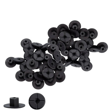 50pcs 4mm Plastic Wheel Arch Trim Panel Undertray Bumper Splash Guard Clip Nuts 2019900050 51711958025