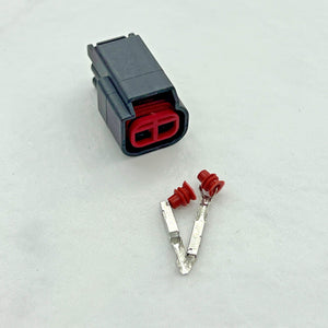 2 Pin Waterproof Fuel Injector Ignition Coil Connector Kit for Ford Focus Mondeo