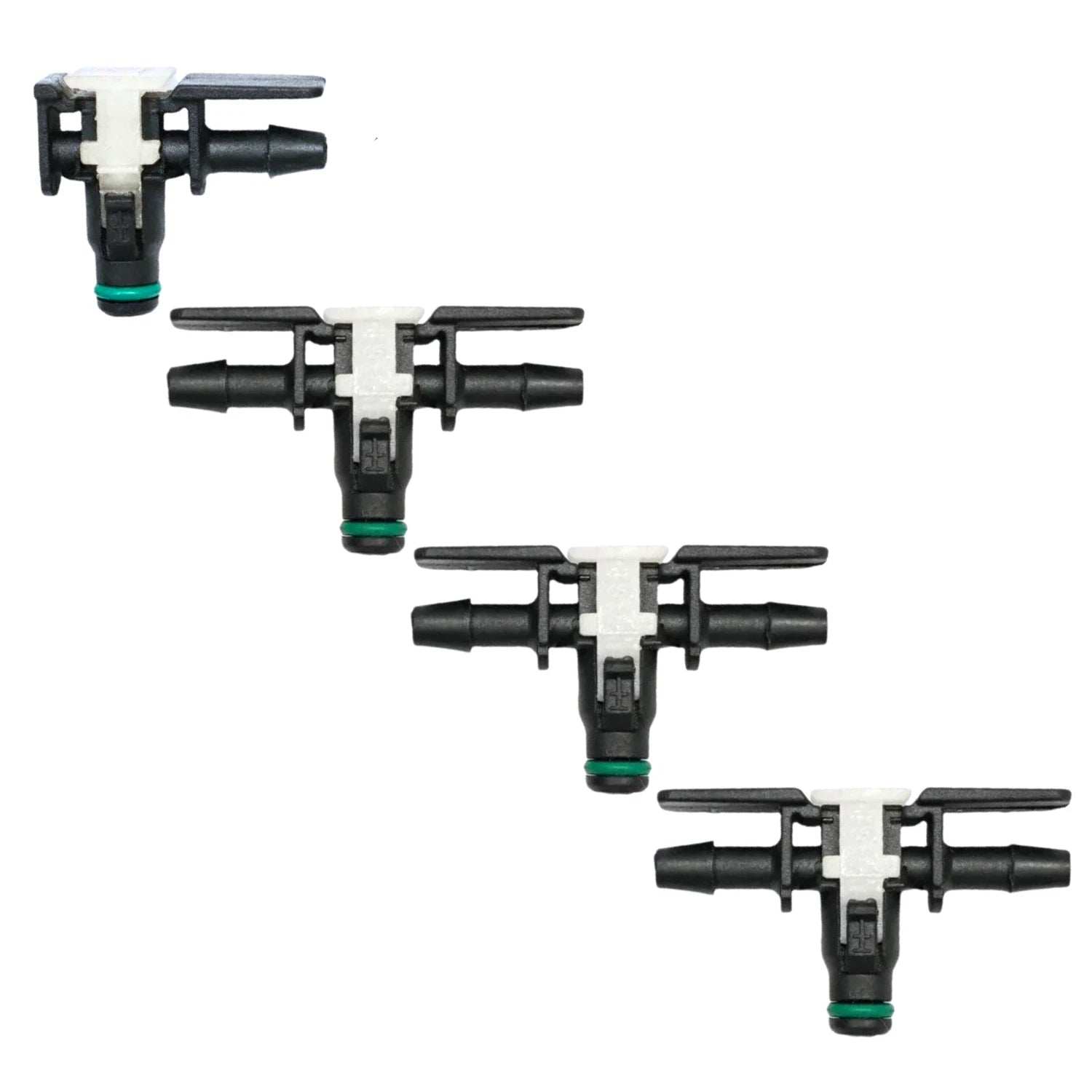 Injector Return Leak Off Connector Kit for Audi A3 2.0 TDI Diesel Fuel 3 T's 1 L