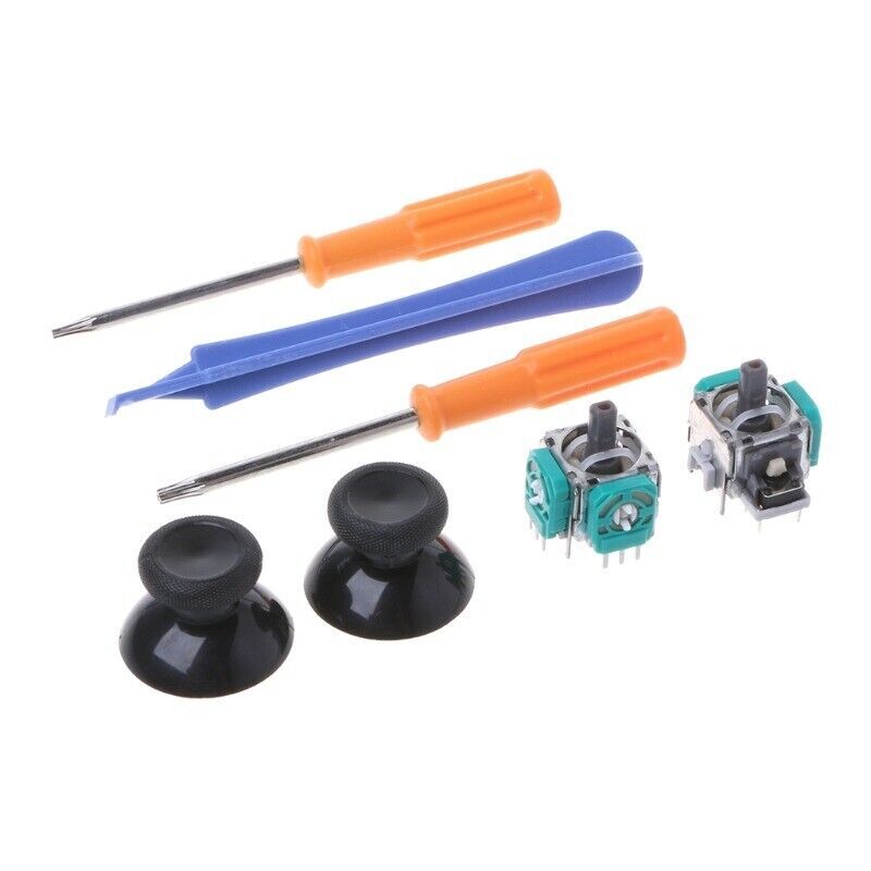 Xbox One Controller Analog Thumbstick Joystick Repair Kit with Torx T6 T8 Screwdrivers