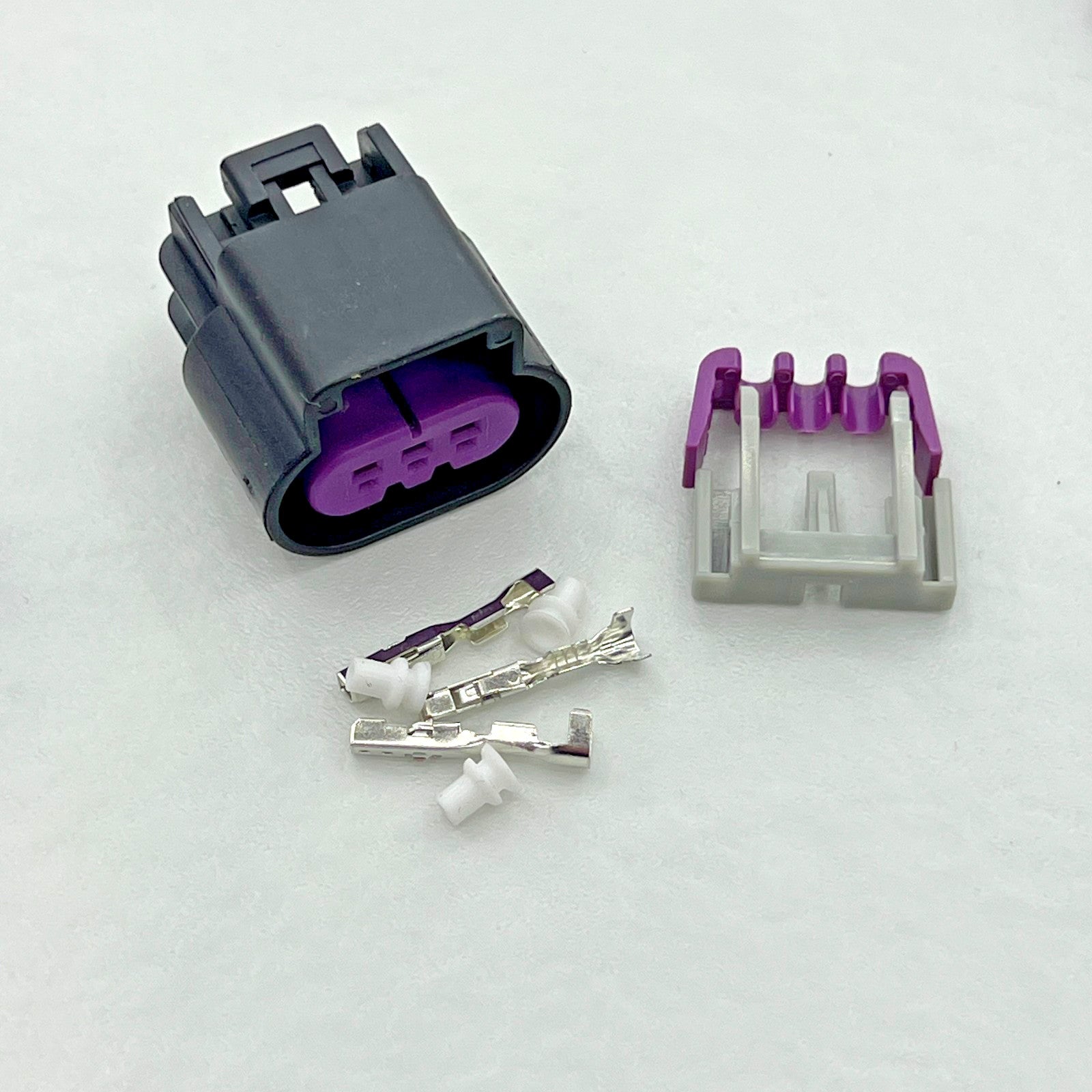 3 Pin Flex Fuel Ethanol E85 Sensor Connector Plug Kit with Terminals & Seals