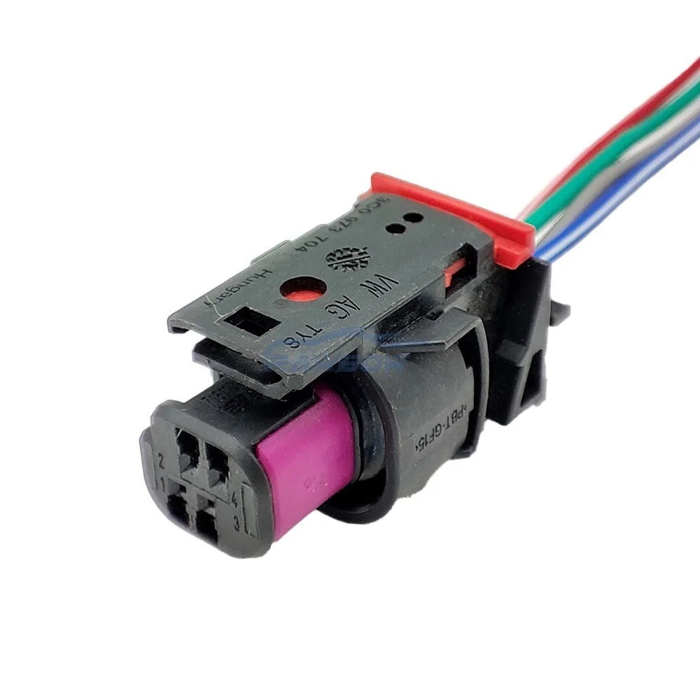 3C0973704 Pre-wired 4 Pin Door Connector for VW Audi Skoda Seat 0090-515