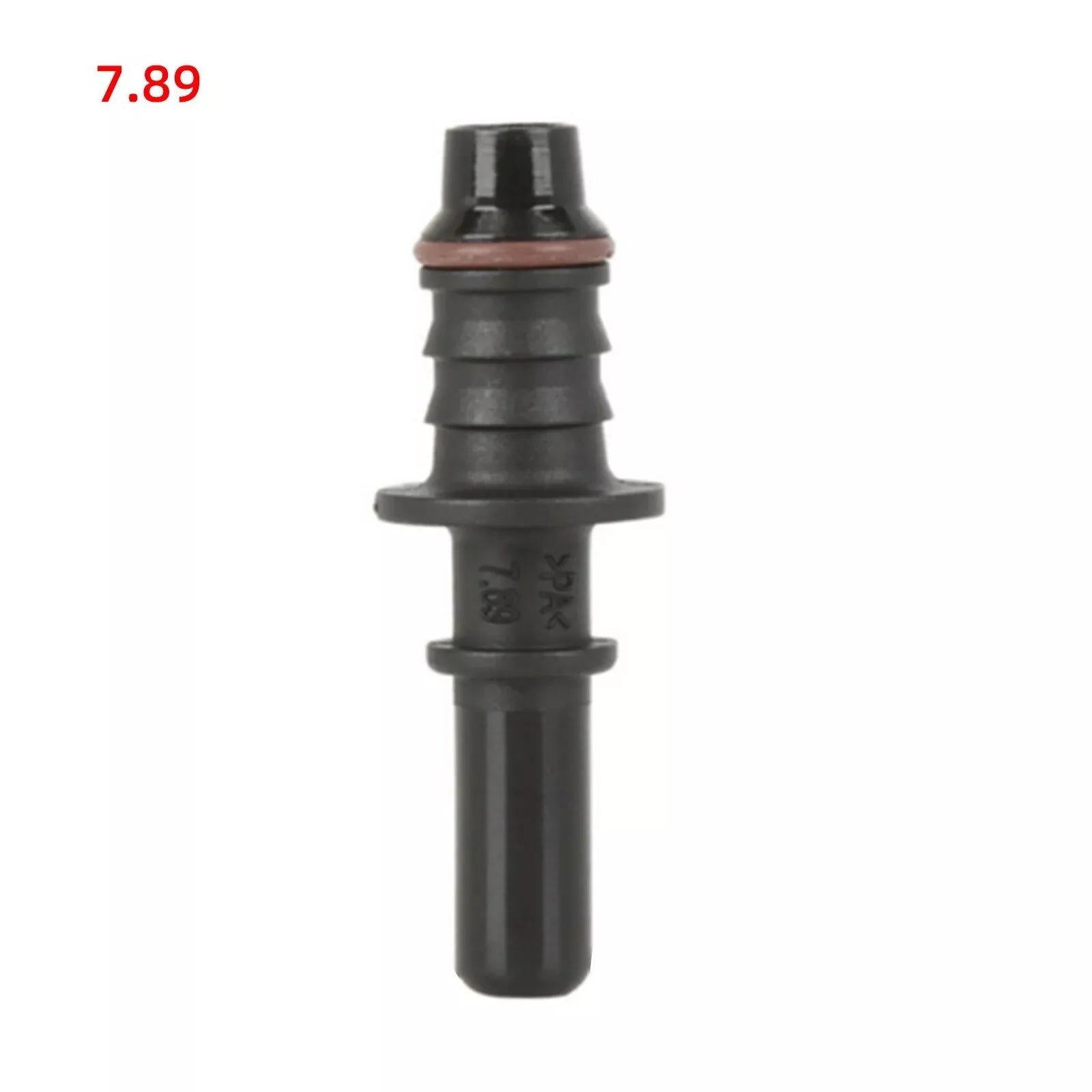 7.89 ID8 Straight Male Quick Release Fuel Line Hose Connector Universal