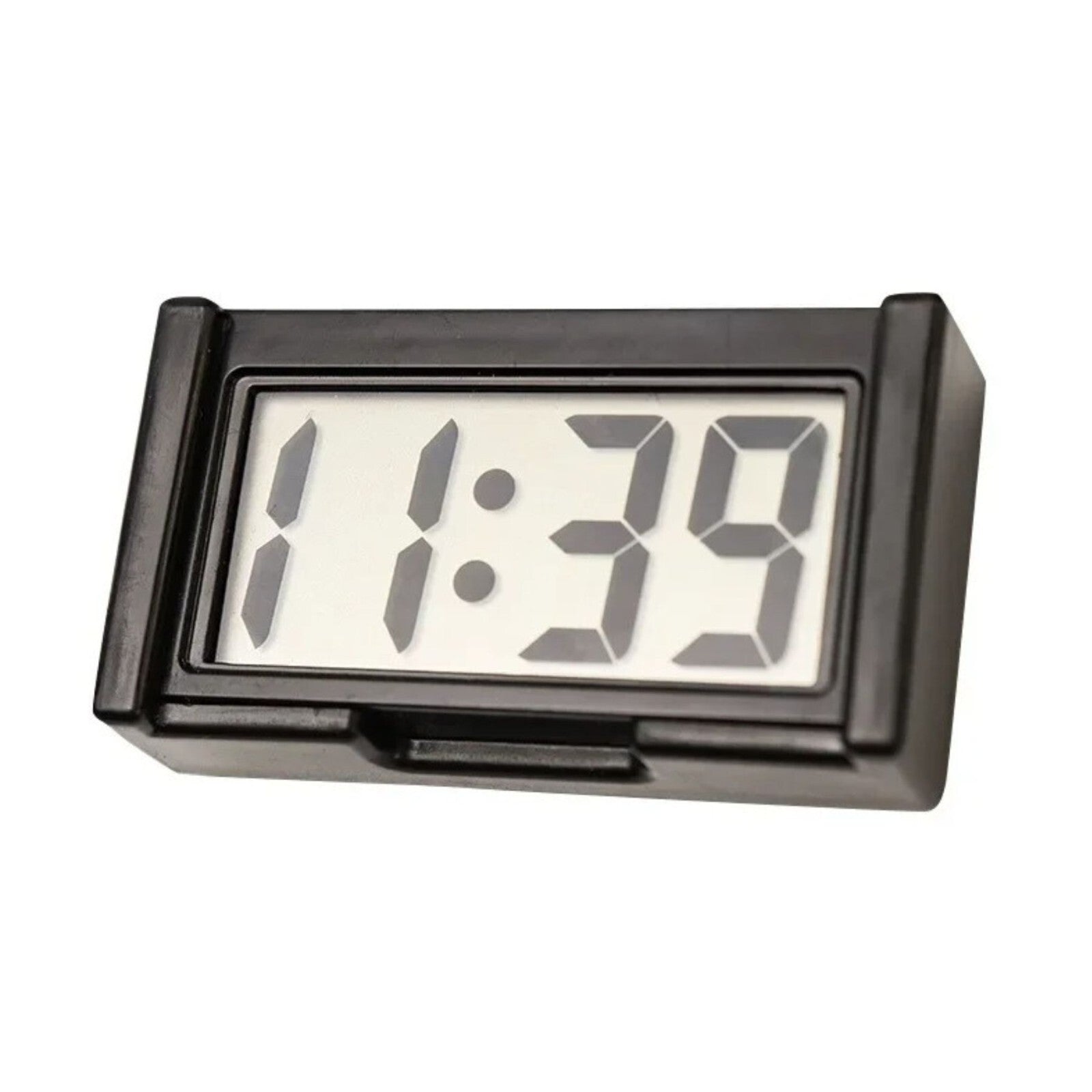 Mini LCD Digital Clock Self-Adhesive for Car Dashboard with Date