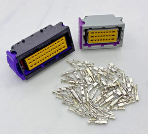 ECUMaster EMU Black Connector Kit - ECU Plug Housings & Terminals