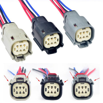 6 Pin Pre-Wired Molex Connector Harness for Ford Tail Fog Head Lights Etc.