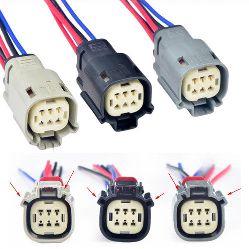 6 Pin Pre-Wired Molex Connector Harness for Ford Tail Fog Head Lights Etc.