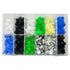 320pcs European Car Automotive Trim Clip Assortment Kit Push Fasteners Rivet Bumper Panels Wheel Arches Engine Covers etc.