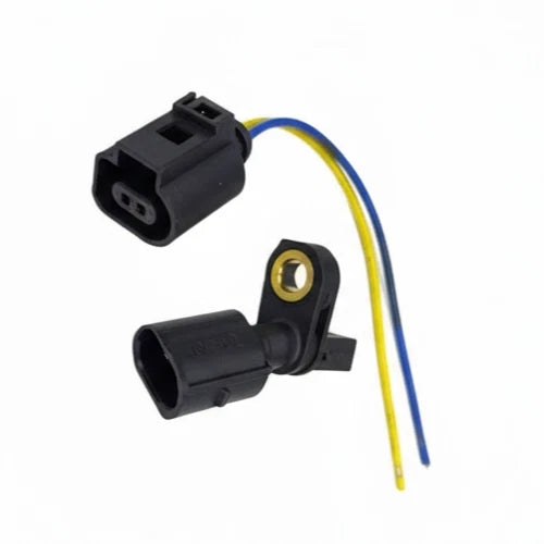 ABS Speed Sensor & Connector 6Q0927804A WHT003860 Front Right for VW Audi Skoda