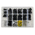 200pcs Automotive Trim Clip Assortment Kit for Mercedes-Benz Push Fasteners Rivet Bumper Panels Wheel Arches Engine Covers etc.