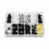 125pcs Clips for Tesla Model 3 & Y - Automotive Trim Assortment Kit Push Fasteners Rivet Bumper Panels Wheel Arches Engine Covers etc.