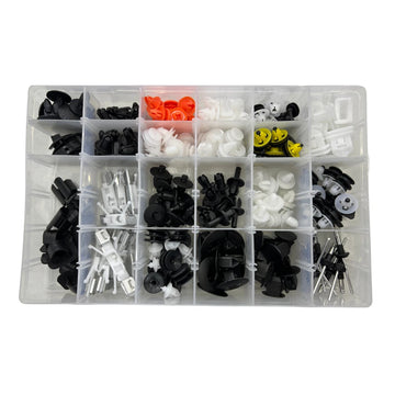 210pcs Volvo Automotive Trim Clip Assortment Kit Push Fasteners Rivet Bumper Panels Wheel Arches Engine Covers etc.
