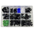 130pcs Clips for Honda Civic - Automotive Trim Assortment Kit Push Fasteners Rivet Bumper Panels Wheel Arches Engine Covers etc.