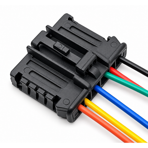 6 Pin 2pcs Rear Tail Light Wiring Connector Fits Peugeot Citroen 206 207 307 308 C3 C4 – x2/D8/Plugs – image 3
