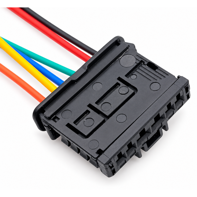 6 Pin 2pcs Rear Tail Light Wiring Connector Fits Peugeot Citroen 206 207 307 308 C3 C4 – x2/D8/Plugs – image 4
