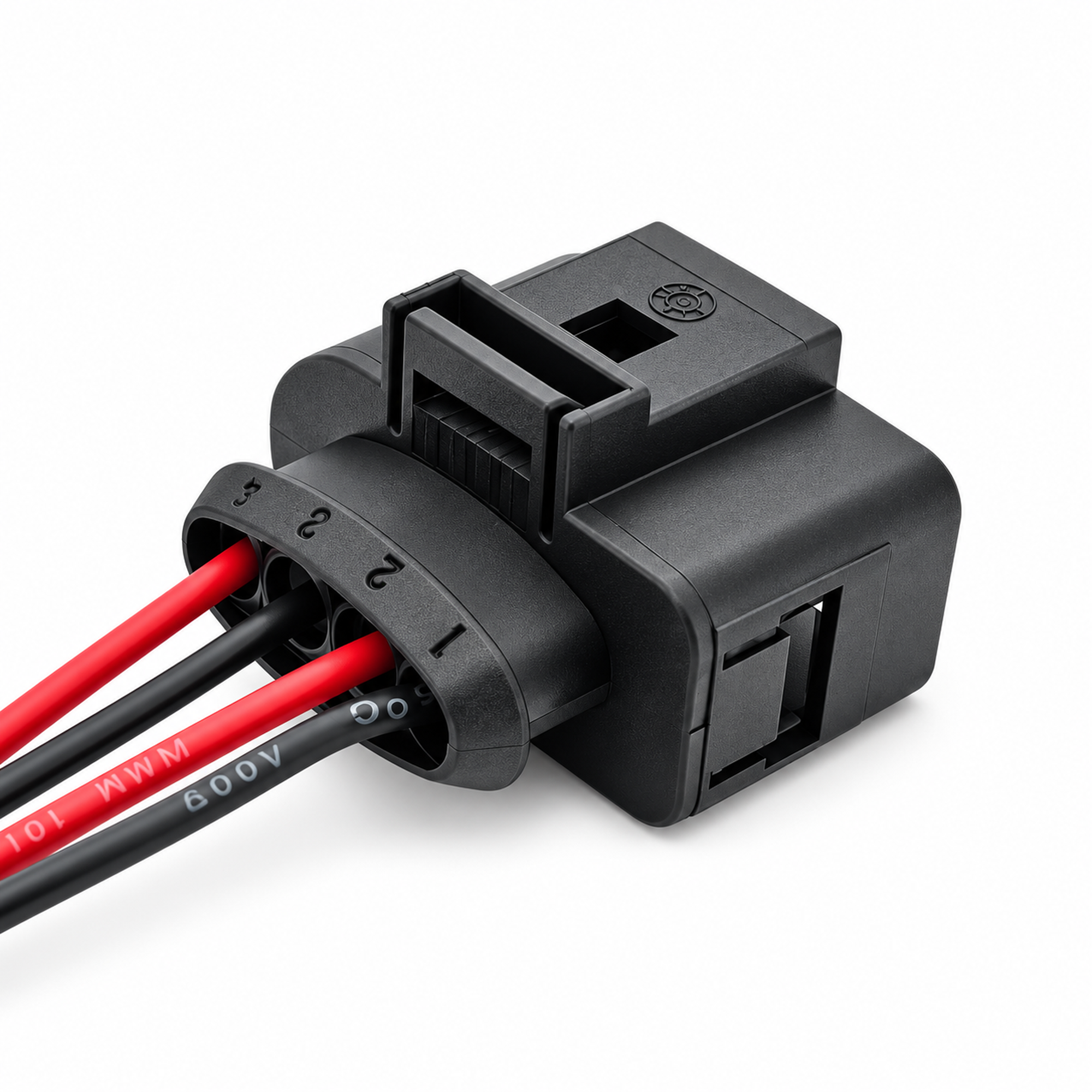 4x AUDI VW SEAT SKODA FORD IGNITION COIL PACK PLUG 4 PIN CONNECTOR A3 A4 TT GOLF LEON – x4/C2/cables – image 5