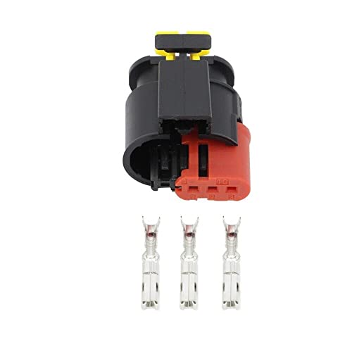 3 Pin Female Connector Plug Fuel Diesel Injector Ignition Coil Fits AM