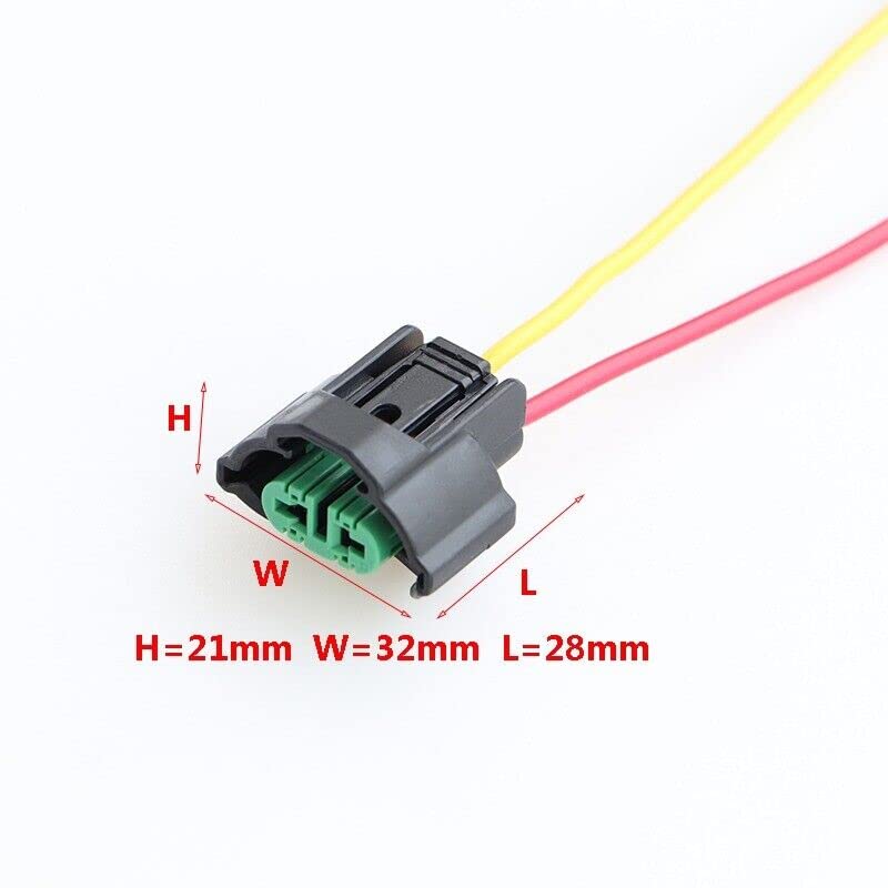 2pcs H11 Original Type Headlight Bulb Socket Female Adapter Wiring Harness Connector 2pcs H11 Original Type Headlight Bulb Socket Female Adapter Wiring Harness Connector