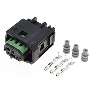 PDC Parking Sensor Wiring 3 Pin Connector Plug For Jaguar X Type S Type XJ XE F-Type XF