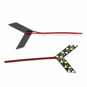 2x Side Mirror Arrow LED Car Turn Signal Rear-view Indicator Repeater Lights