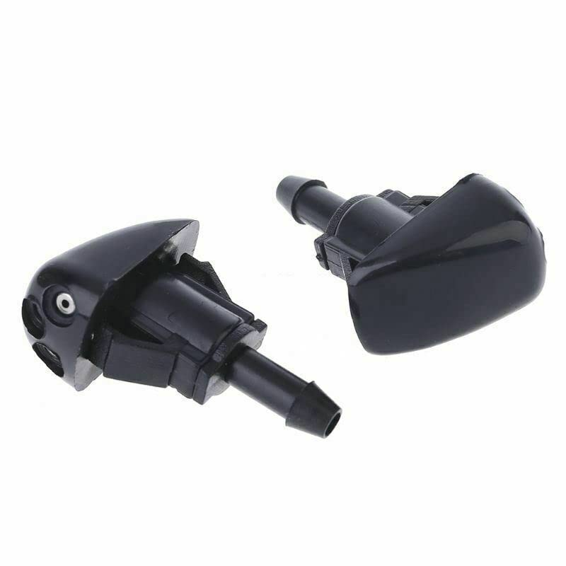 2pcs Front Windscreen Washer Jet Nozzle Water Spray For a Hyundai Coupe Tucson Accent